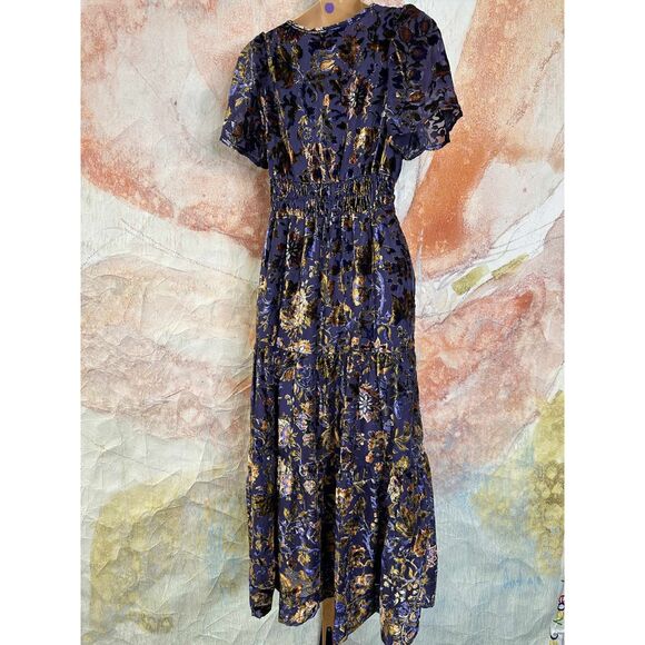 Anthropologie Somerset Maxi Dress Burnout Edition - Picture 10 of 11